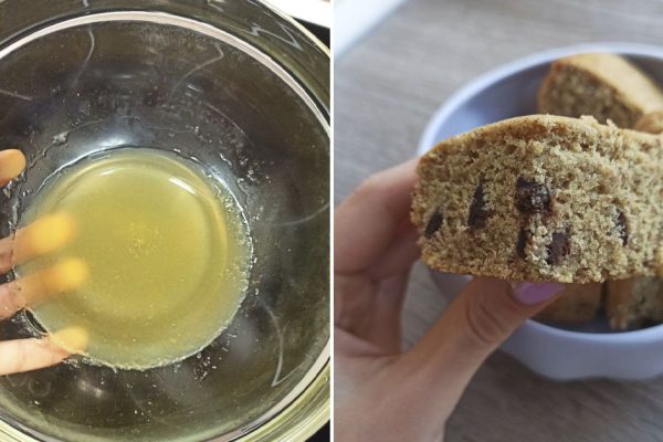 В пост без выпечки не сидим, готовлю пышный пирог с бананом и шоколадом, яйца не использую