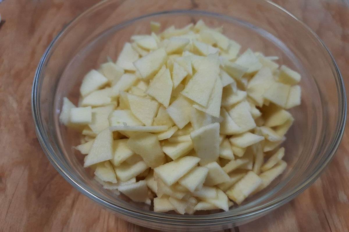 простой рецепт пирога с яблоками