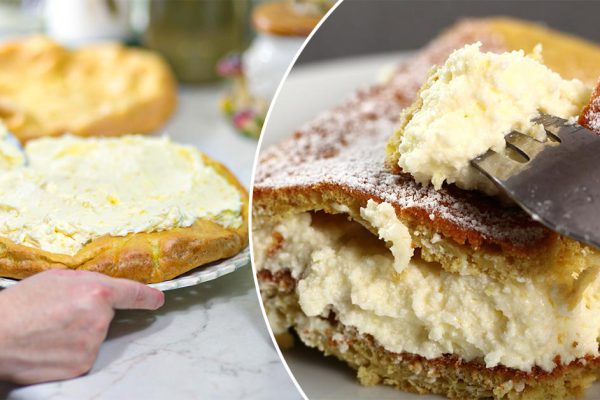 По этому рецепту польский торт «Карпатка» получается даже у сумасбродных хозяек