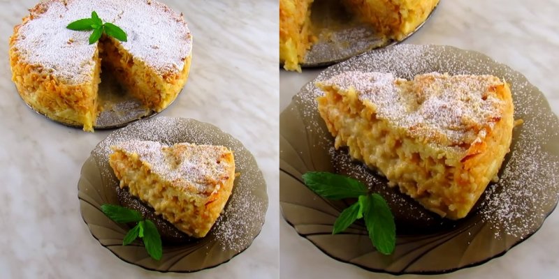 очень простой и вкусный яблочный пирог