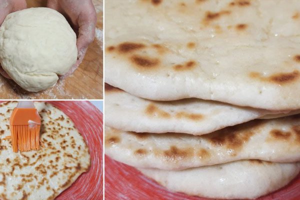 Месяц не покупаю хлеб, готовлю постный турецкий хлебушек, базламу на кефире, родственники шутят, что можно свою булочную открывать