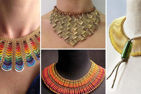 Любительница красоты нанизала 14 бусин на каждую булавку, и вот результат!