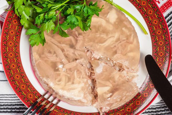 Рецепт холодца без желатина