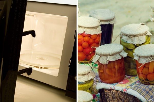 Почему опытные хозяйки стерилизуют банки в микроволновке