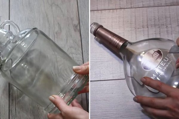 Почему бутылки красивой формы жалко выбрасывать и что с ними делать