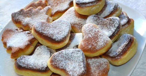 Если дома нет хлеба, выход есть! Пожарь такие воздушные и нежные пышки «Малышки».