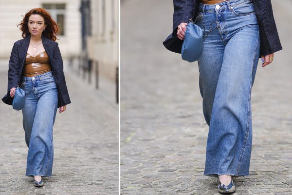 С чем носить модные нынче брюки клеш