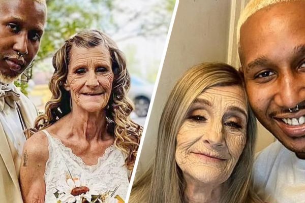 Хоть жене уже 61, а мужу 24, пара преисполнена мечтаниями о ребенке