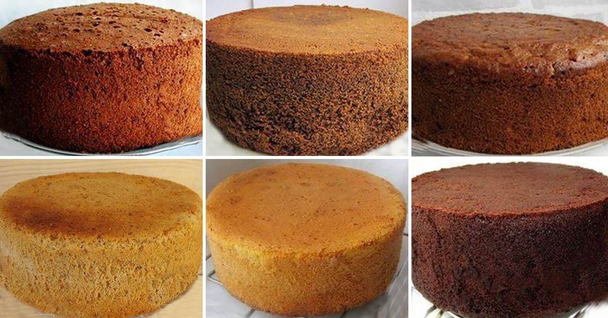 Простой и пышный бисквит для торта в духовке рецепт с фото