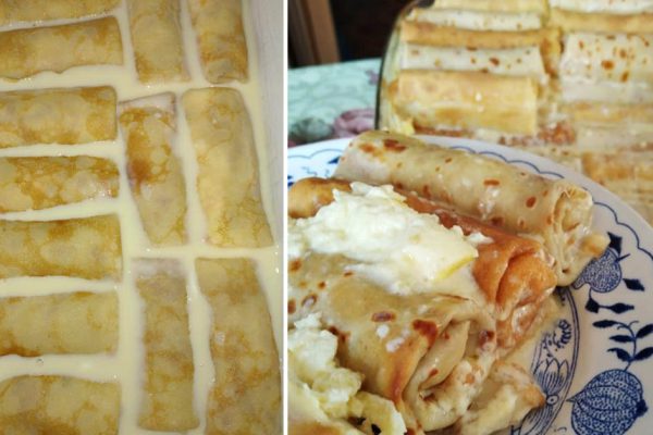 Когда в гости напрашивается голодный кум, развожу сразу тесто на блины