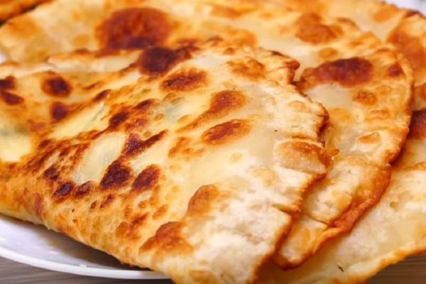 Рецепт лепешек с острой начинкой из тыквы и лука