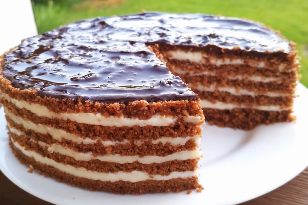 Как испечь вкусный торт без миксера