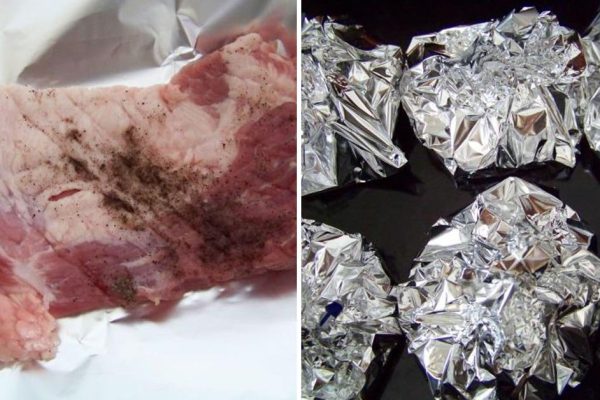 Мясо по-скифски в фольге, что приготовится практически самостоятельно