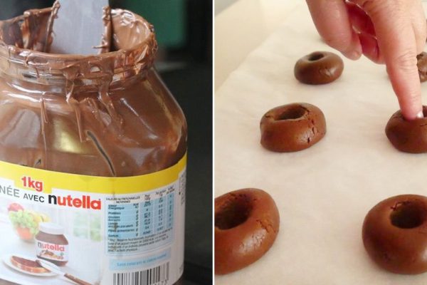 Залежалась дома банка «Нутеллы», за 15 минут испекла рассыпчатое печенье, а в пустой стеклянной таре буду хранить крупы