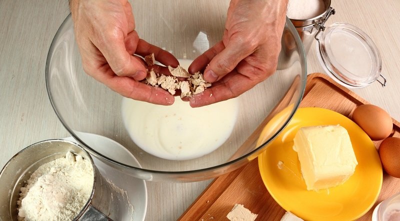 дрожжи для пирожков