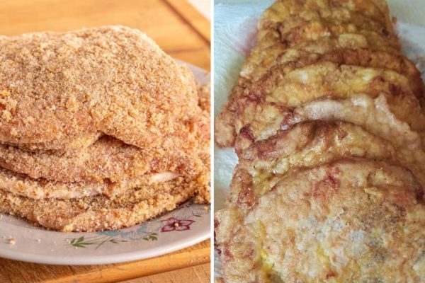 В воскресное утро принимаюсь жарить отбивные, с моим маринадом они неизменно сочные