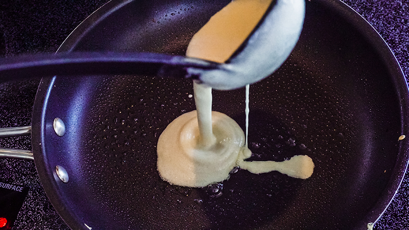 Рецепт блинного теста с растительным маслом кулинария
