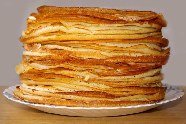 Рецепт блинного теста с растительным маслом