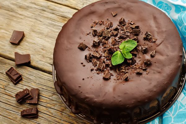 Рецепт шоколадного торта на тонких коржах