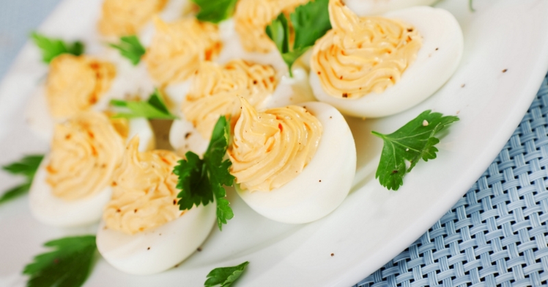 рецепты фаршированных яиц