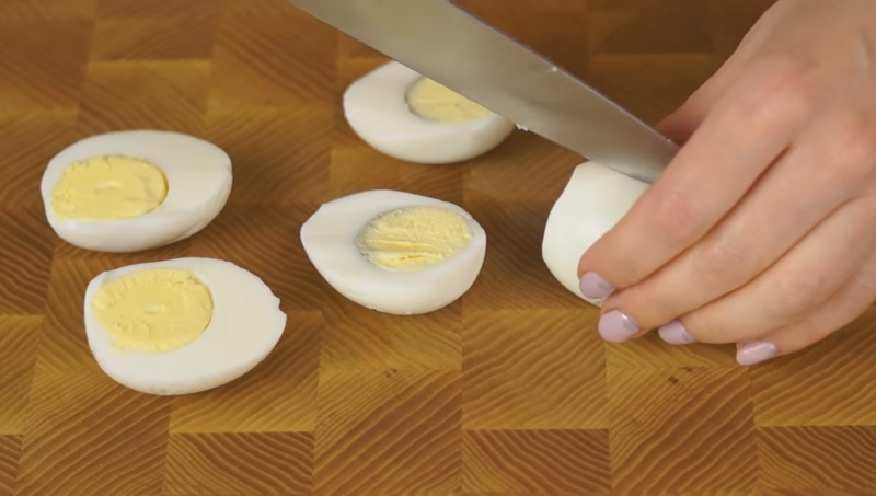 простые рецепты фаршированных яиц