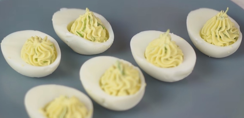 быстрые рецепты фаршированных яиц