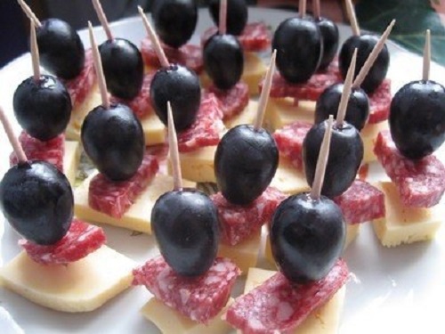 канапе фото