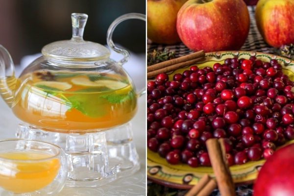 Подборка рецептов полезных чаев