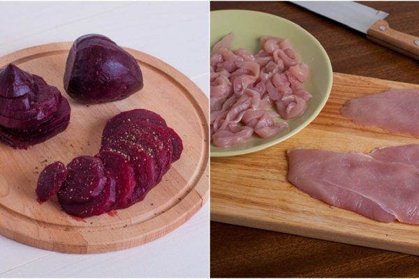 Непривычное сочетание обычных ингредиентов в салатах