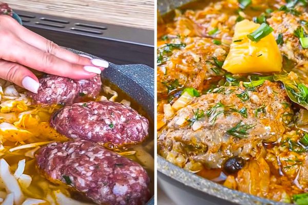 Быстренько складываю все продукты на сковороду и забываю о них, а ужин готовится сам