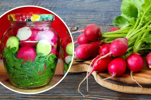 Потрясающая заготовка на зиму из хрустящего редиса