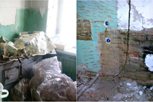 Угольная печь на кухне и полный бедлам ожидали новых хозяев квартиры… Эти люди сотворили чудо!