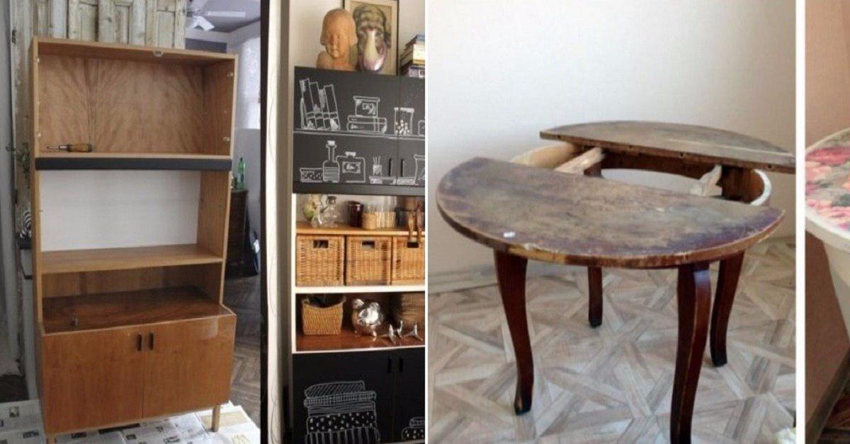 Идеи реставрации старой мебели