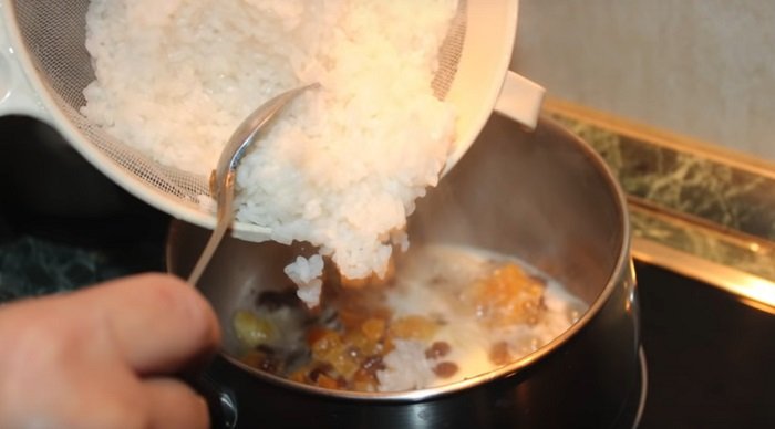 как приготовить тыкву с рисом