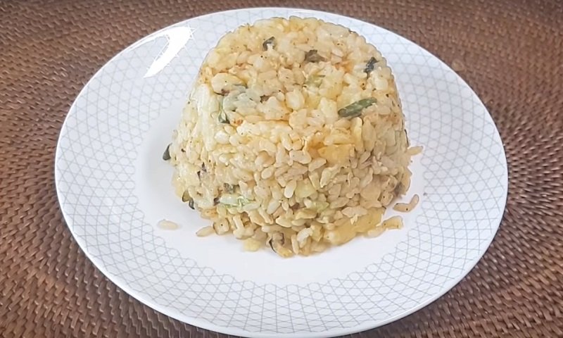 рис и яйца рецепт