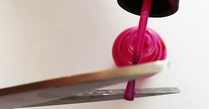 обрезаем кисточку