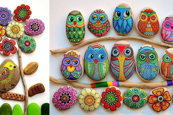 Как научиться делать завораживающие рисунки на камнях