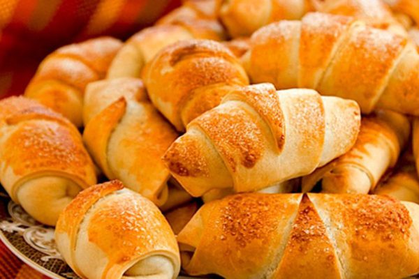 Сказочные рогалики из творожного теста и в чём их фишка