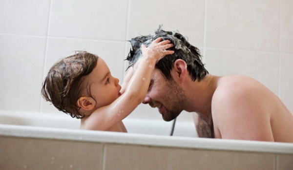 папа и дочка