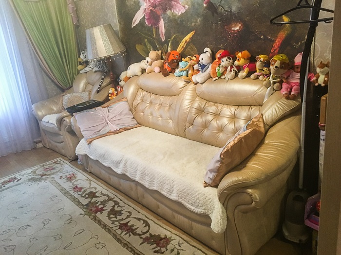 роскошный интерьер гостиной