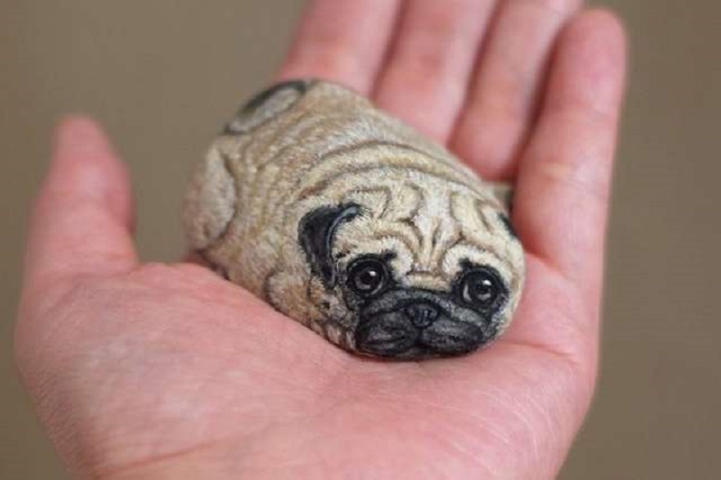 роспись на камнях