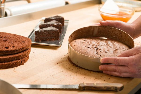 Как испечь идеально ровный бисквит