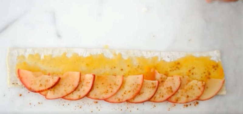 розы из яблок