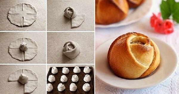 Нежные розы с сыром и миндалем: сложно представить себе более стильную и вкусную выпечку!