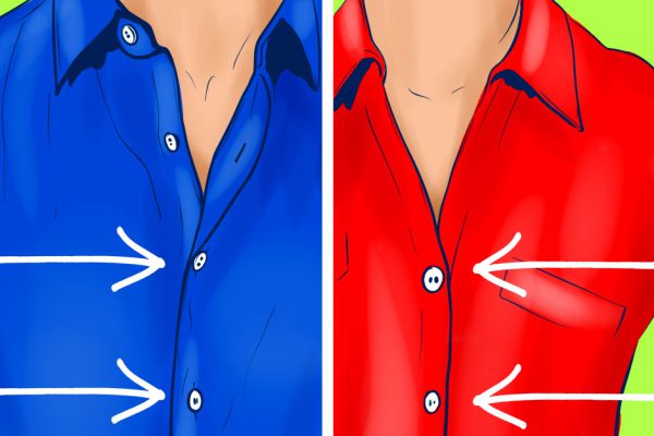 Вау, не знала, отчего пуговицы на мужских и женских рубашках на разных сторонах