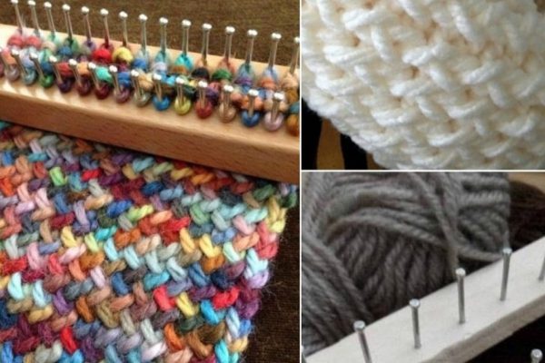 Как с помощью ручного станка соткать шарф за 40 минут