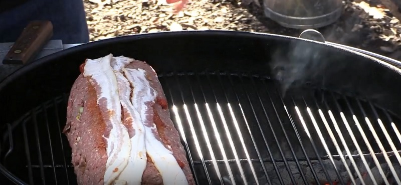 рулет на гриле