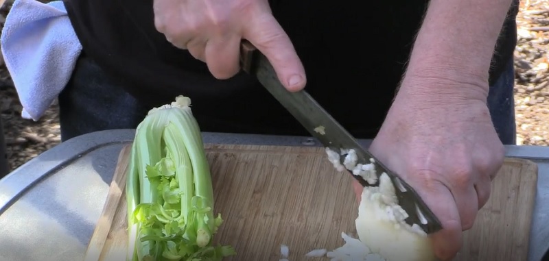 рулет на гриле