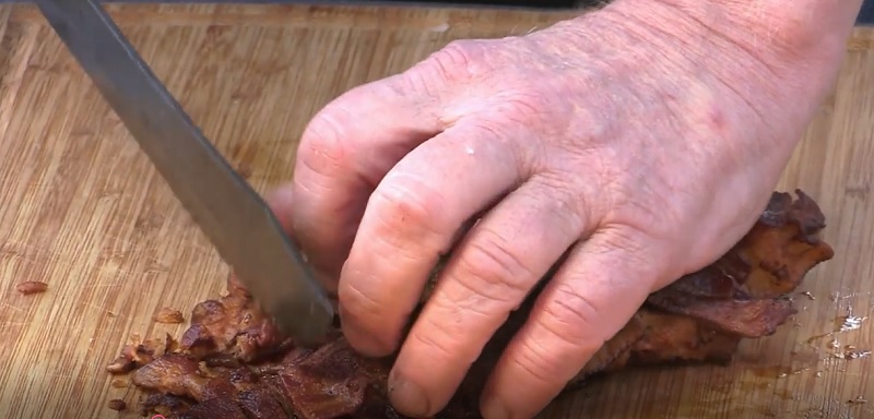 рулет на гриле