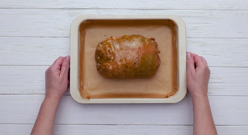 запеченная индейка бедро